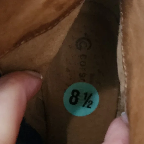 Corso Como Navy Suede Studded Booties - Picture 10 of 10